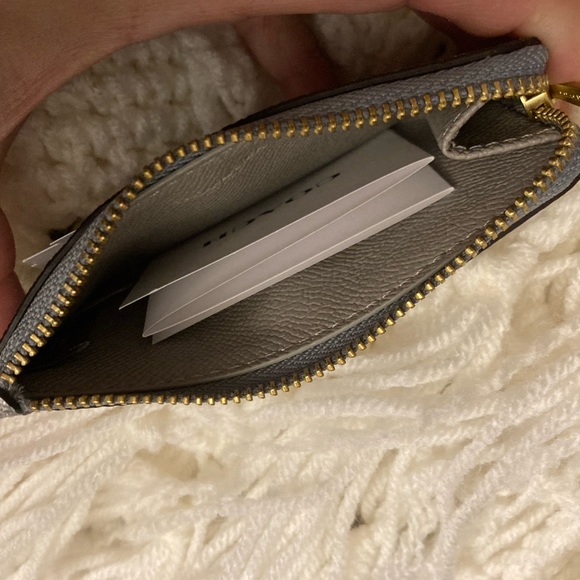 NWT Coach card holder zip top wallet - Picture 3 of 3